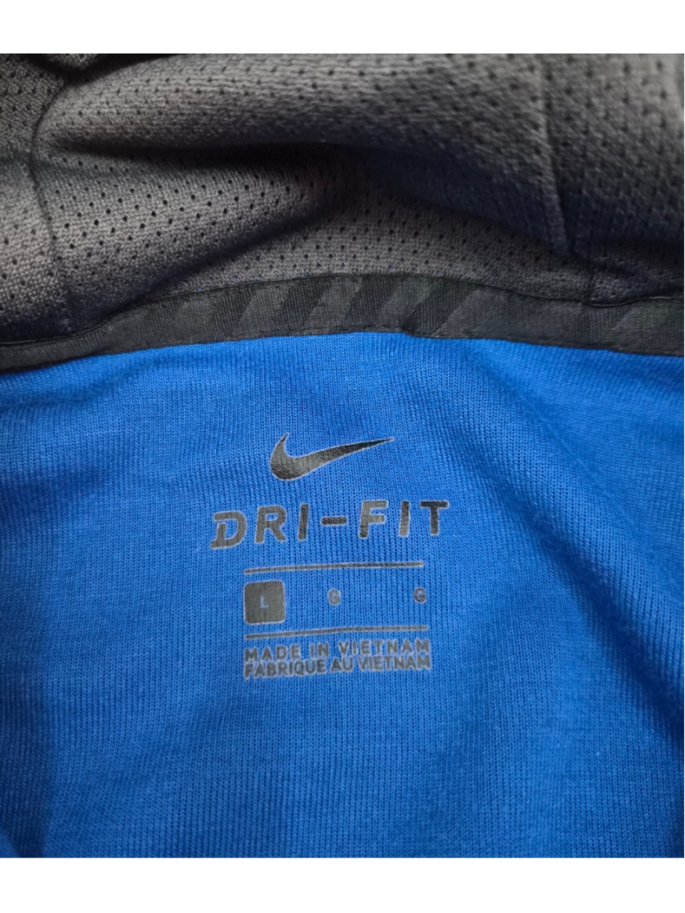 Nike Air Force Falcons Dri-FIT Full Zip Hoodie Jacket Blue Men's M NCAA USAFA AF - Picture 3 of 8